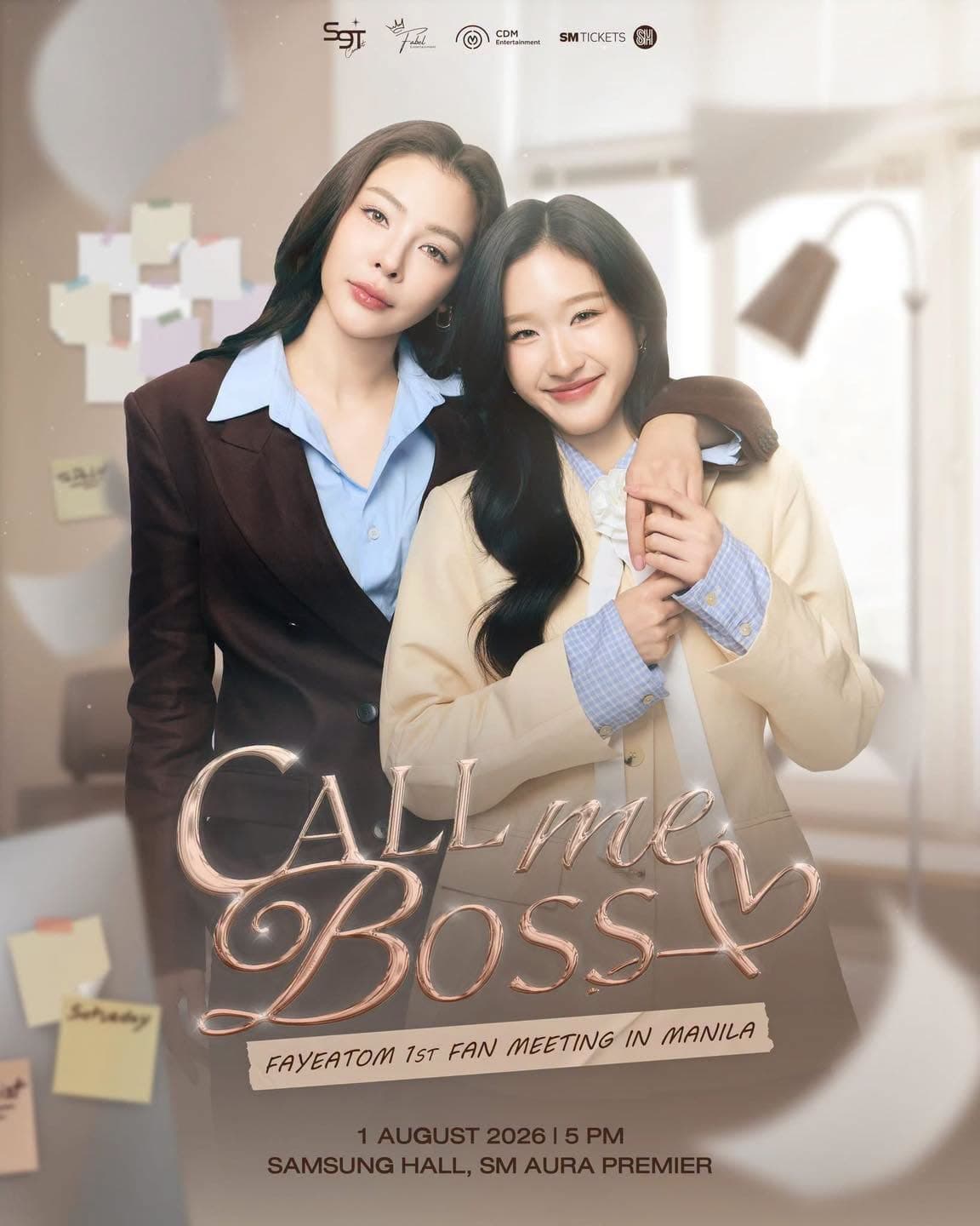 Call Me Boss: FAYEATOM 1st Fan Meeting In Manila