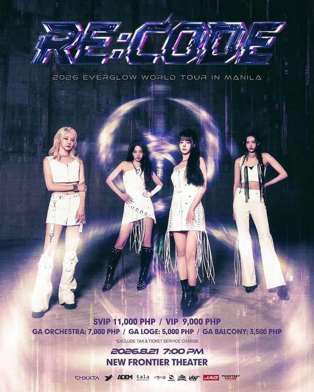 RE: CODE - 2026 Everglow World Tour in Manila