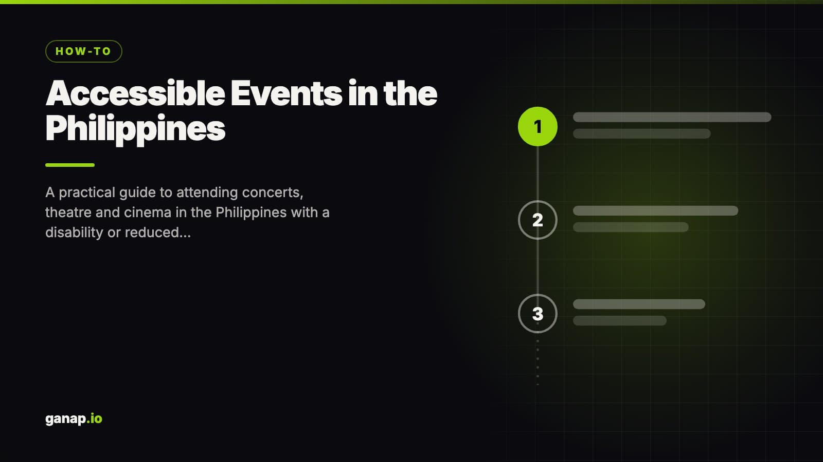 Accessible Events in the Philippines: Venue Access, Seating and What to Ask