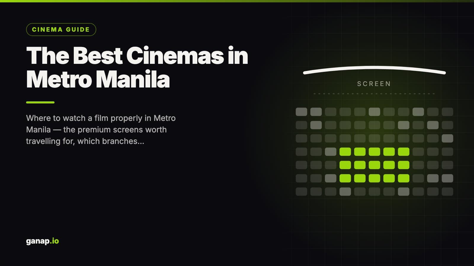 The Best Cinemas in Metro Manila: Premium Screens, IMAX & Where to Actually Watch