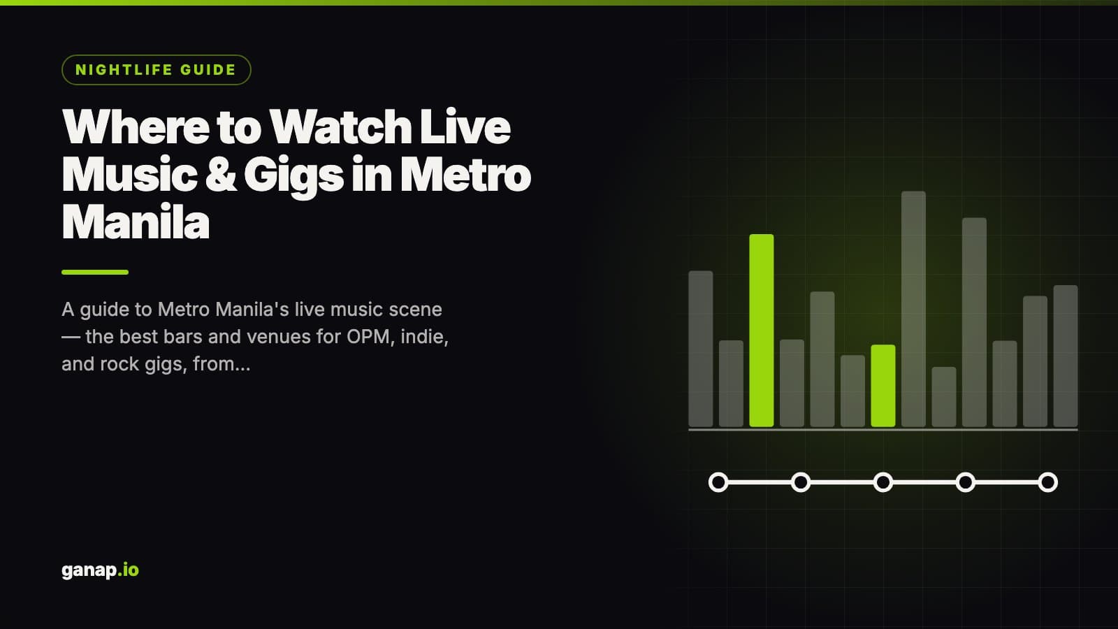 Where to Watch Live Music & Gigs in Metro Manila
