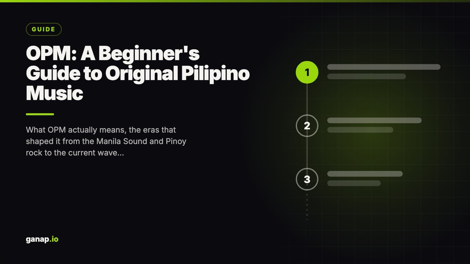 OPM: A Beginner's Guide to Original Pilipino Music