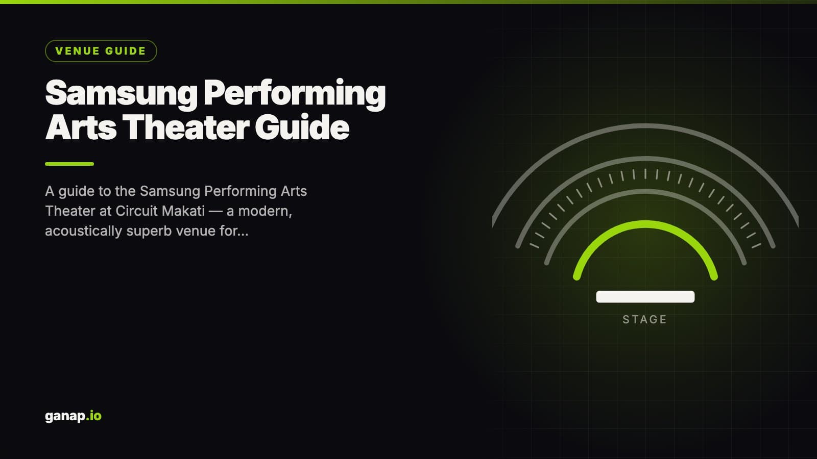 Samsung Performing Arts Theater Guide: Shows, Seating & How to Get There