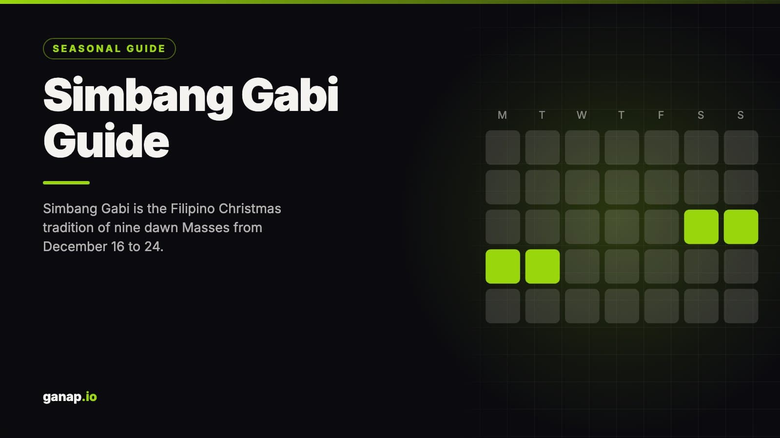 Simbang Gabi Guide: Dates, Traditions & What to Expect