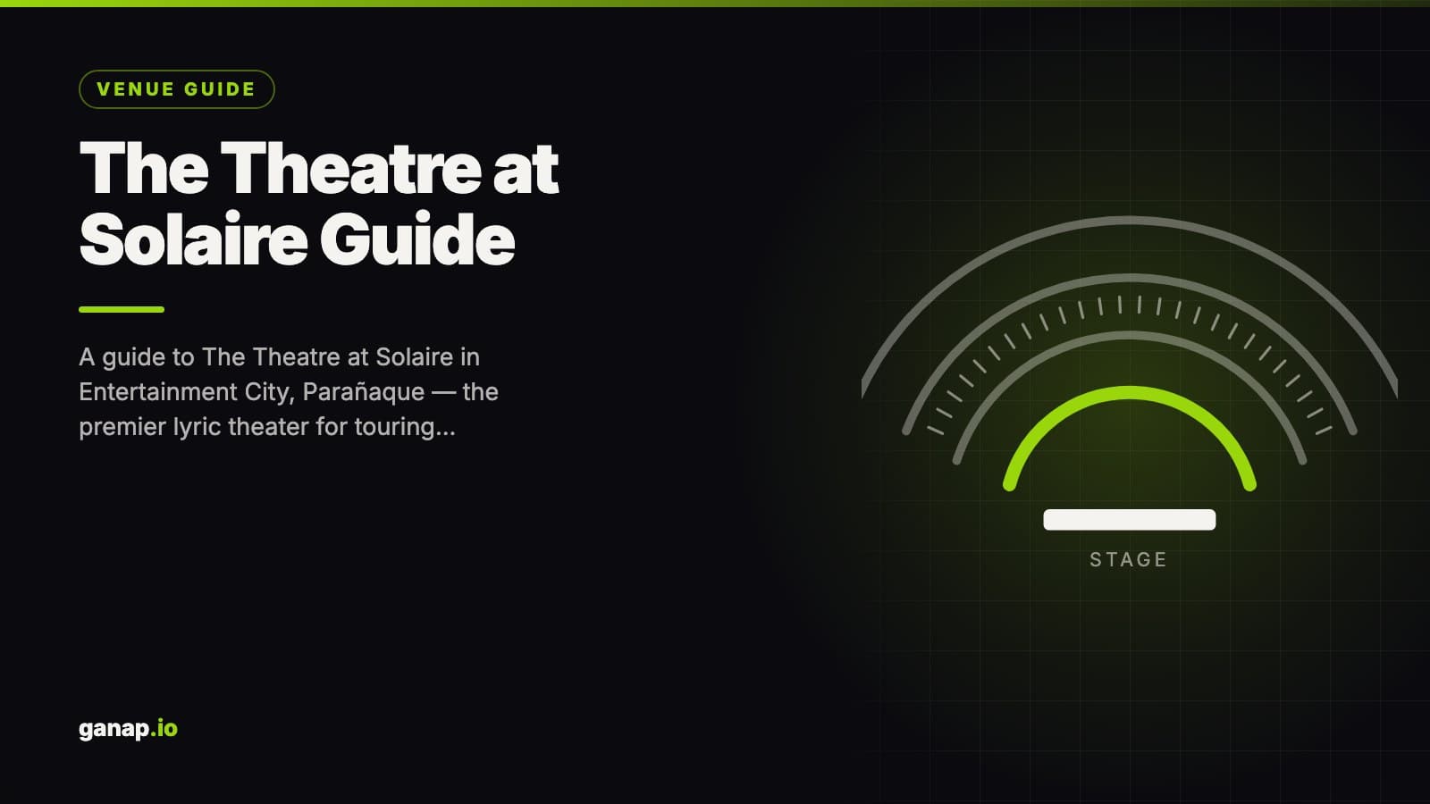 The Theatre at Solaire Guide: Shows, Seating & How to Get There