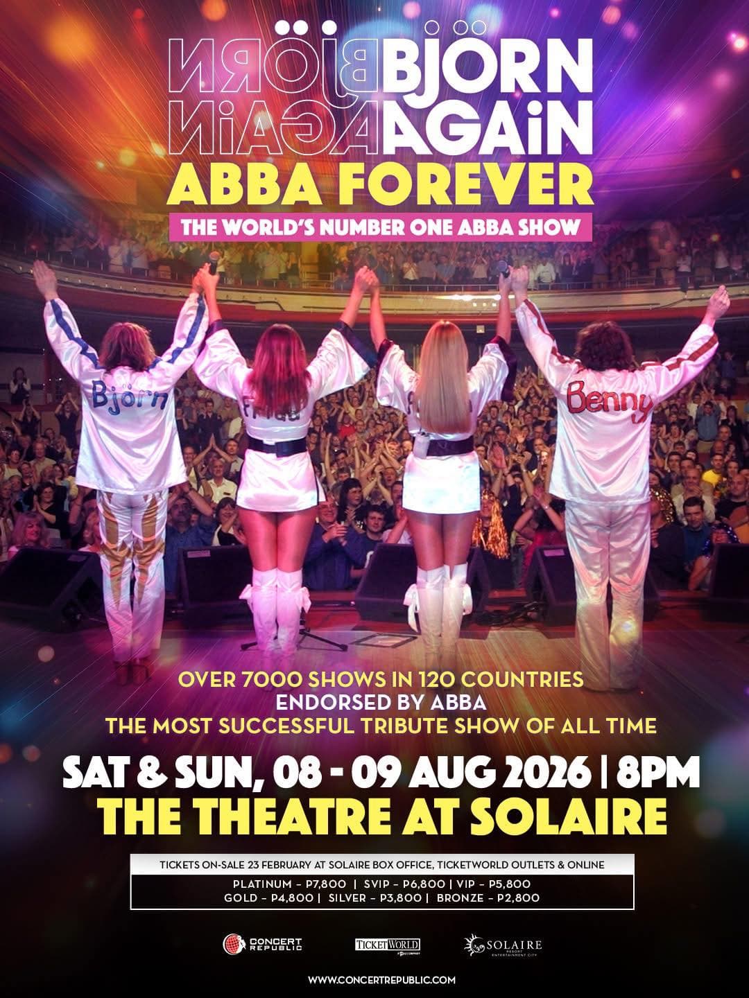 BJÖRN Again – The ABBA Forever Tour