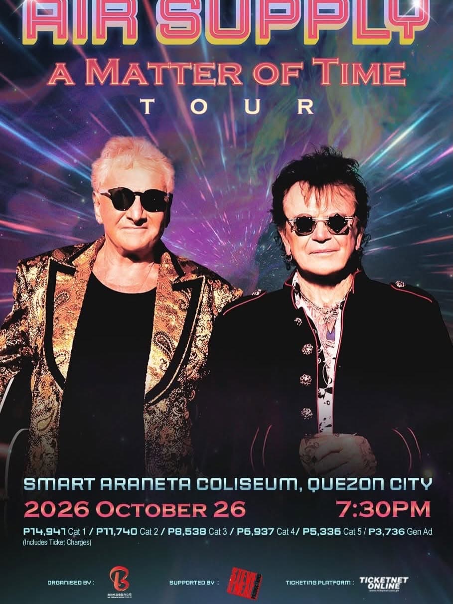 Air Supply: A Matter Of Time Tour