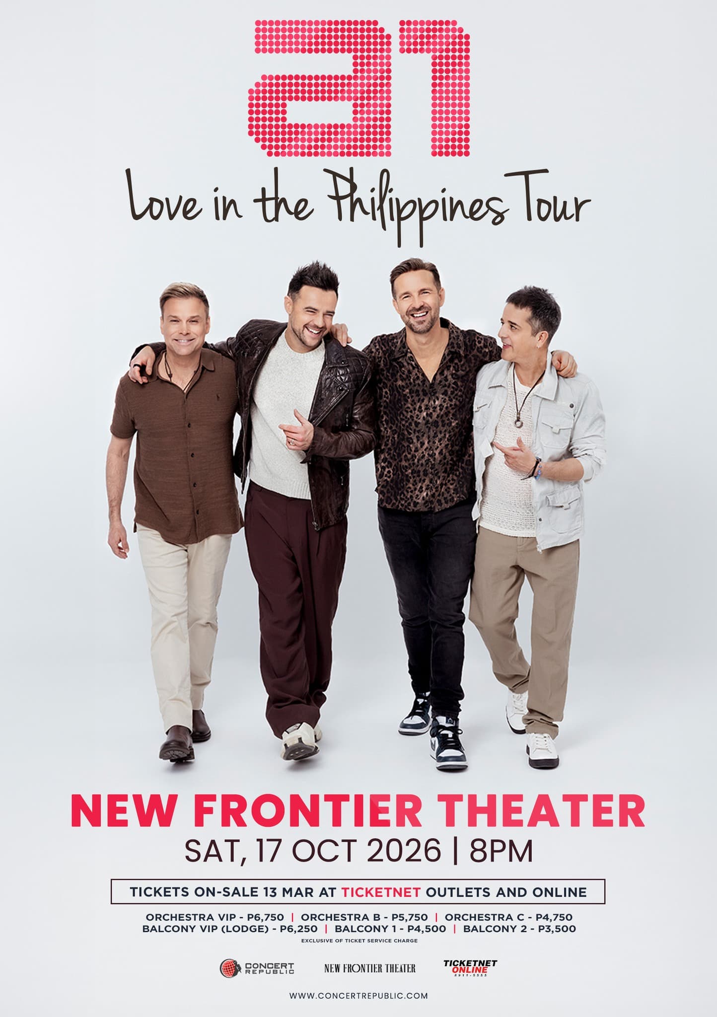 A1 - Love in The Philippines Tour 2026